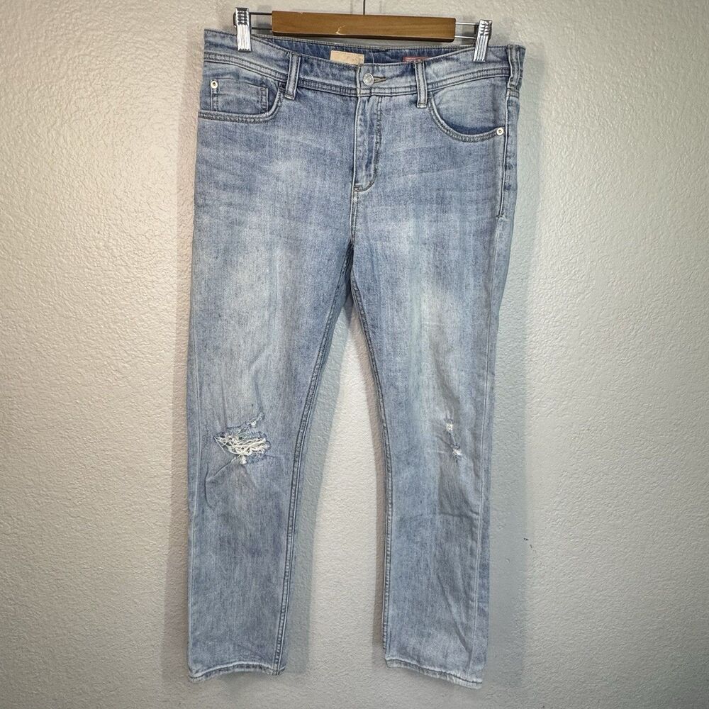 Anthro Pilcro Jeans Slim Boyfriend Stretch 28” Inseam Classic Casual Women 28